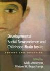 Image for Developmental social neuroscience and childhood brain insult  : theory and practice