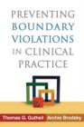 Image for Preventing Boundary Violations in Clinical Practice