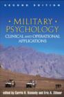 Image for Military psychology  : clinical and operational applications