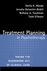 Image for Treatment planning in psychotherapy: taking the guesswork out of clinical care