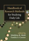 Image for Handbook of research methods for studying daily life