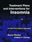 Image for Treatment plans and interventions for insomnia: a case formulation approach