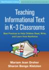 Image for Teaching Informational Text in K-3 Classrooms