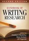 Image for Handbook of writing research