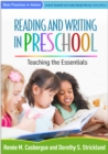 Image for Reading and writing in preschool: teaching the essentials