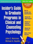Image for Insider&#39;s guide to graduate programs in clinical and counseling psychology