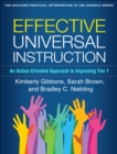 Image for Effective Universal Instruction: An Action-Oriented Approach to Improving Tier 1