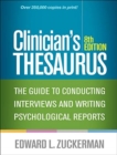Image for Clinician&#39;s Thesaurus, Eighth Edition : The Guide to Conducting Interviews and Writing Psychological Reports