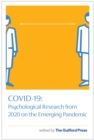 Image for COVID-19: Psychological Research from 2020 on the Emerging Pandemic
