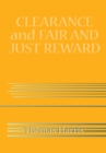 Image for Clearance and Fair and Just Reward
