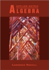 Image for Applied Matrix Algebra