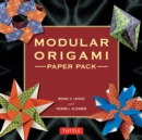 Image for Modular Origami Paper Pack: Tuttle Origami Paper: 350 Colorful Papers for Folding in 3D