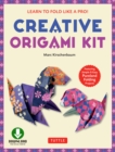 Image for Creative Origami eBook: Learn to Fold Like a Pro!: Downloadable Video and 64-Page Origami Book: Original, Easy Origami for Kids or Adults