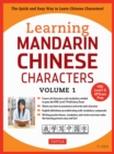 Image for Learning Mandarin Chinese Characters. Volume 1