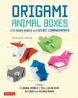 Image for Origami Animal Boxes Kit: Kawaii Paper Models with Secret Compartments! (16 Animal Origami Models)