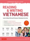 Image for Reading &amp; Writing Vietnamese: A Workbook for Self-Study: Learn to Read, Write and Pronounce Vietnamese Correctly (Online Audio &amp; Printable Flash Cards)