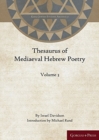 Image for Thesaurus of Mediaeval Hebrew Poetry (Volume 3)