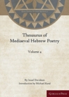 Image for Thesaurus of Mediaeval Hebrew Poetry (Volume 4)