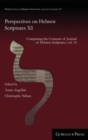 Image for Perspectives on Hebrew Scriptures XI