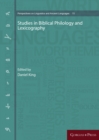 Image for Studies in Biblical Philology and Lexicography