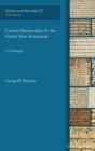 Image for Catena manuscripts of the Greek New Testament  : a catalogue