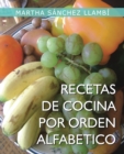 Image for Recetas De Cocina Por Orden Alfabetico