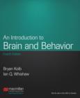 Image for An introduction to brain and behavior