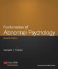 Image for Fundamentals of abnormal psychology