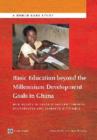 Image for Basic education beyond the Millennium Development Goals in Ghana