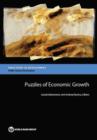 Image for Puzzles of economic growth