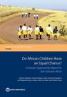Image for Do African children have an equal chance?