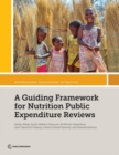 Image for A guiding framework for nutrition public expenditure reviews