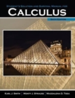 Image for Student&#39;s Solution Manual and Survival Manual for Calculus