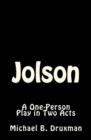 Image for Jolson : A One-Person Play in Two Acts