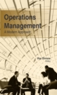 Image for Operations management: a modern approach