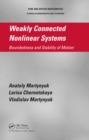 Image for Weakly connected nonlinear systems: boundedness and stability of motion