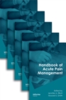 Image for Handbook of acute pain management