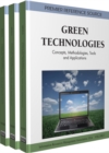 Image for Green Technologies: Concepts, Methodologies, Tools and Applications