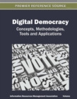 Image for Digital Democracy : Concepts, Methodologies, Tools, and Applications