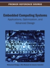 Image for Embedded Computing Systems: Applications, Optimization, and Advanced Design