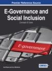 Image for E-Governance and Social Inclusion: Concepts and Cases