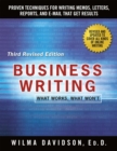 Image for Business Writing: What Works, What Won&#39;t
