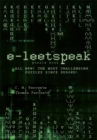 Image for E-Leetspeak: All New! the Most Challenging Puzzles Since Sudoku!