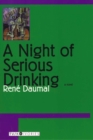 Image for A night of serious drinking: [a novel]