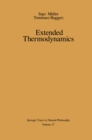 Image for Extended Thermodynamics : 37