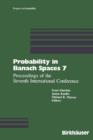 Image for Probability in Banach Spaces 7