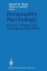 Image for Personality Psychology : Recent Trends and Emerging Directions