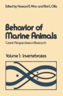 Image for Behavior of Marine Animals: Current Perspectives in Research Volume 1: Invertebrates