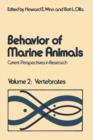Image for Behavior of Marine Animals : Current Perspectives in Research Volume 2: Vertebrates