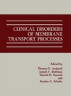 Image for Clinical Disorders of Membrane Transport Processes
